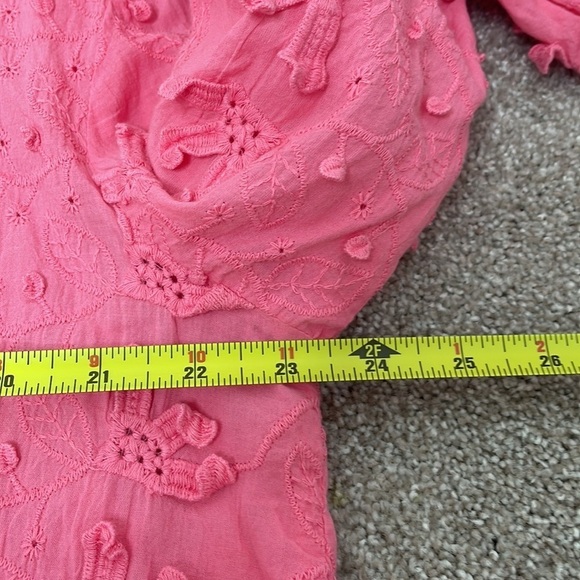 Anthropologie Seen/Worn/Kept Kathryn Textured Floral Blouse - Picture 12 of 13